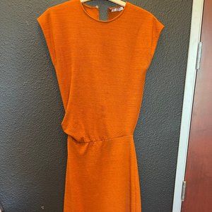 Orange dress
